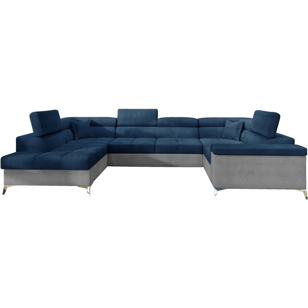 Γωνιακός καναπές Motta-Αριστερή-Gkri-Mple