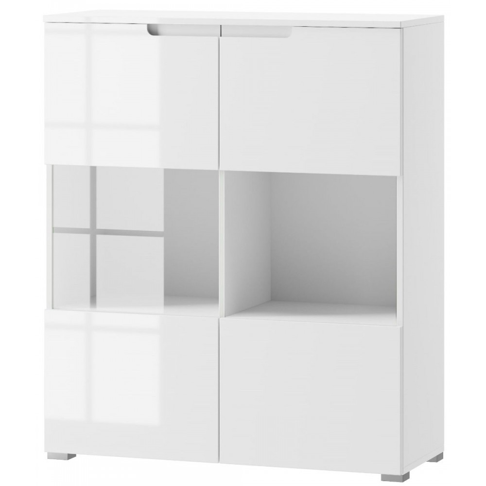 Βιτρίνα χαμηλή Aurora-Leuko