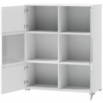 Βιτρίνα χαμηλή Aurora-Leuko