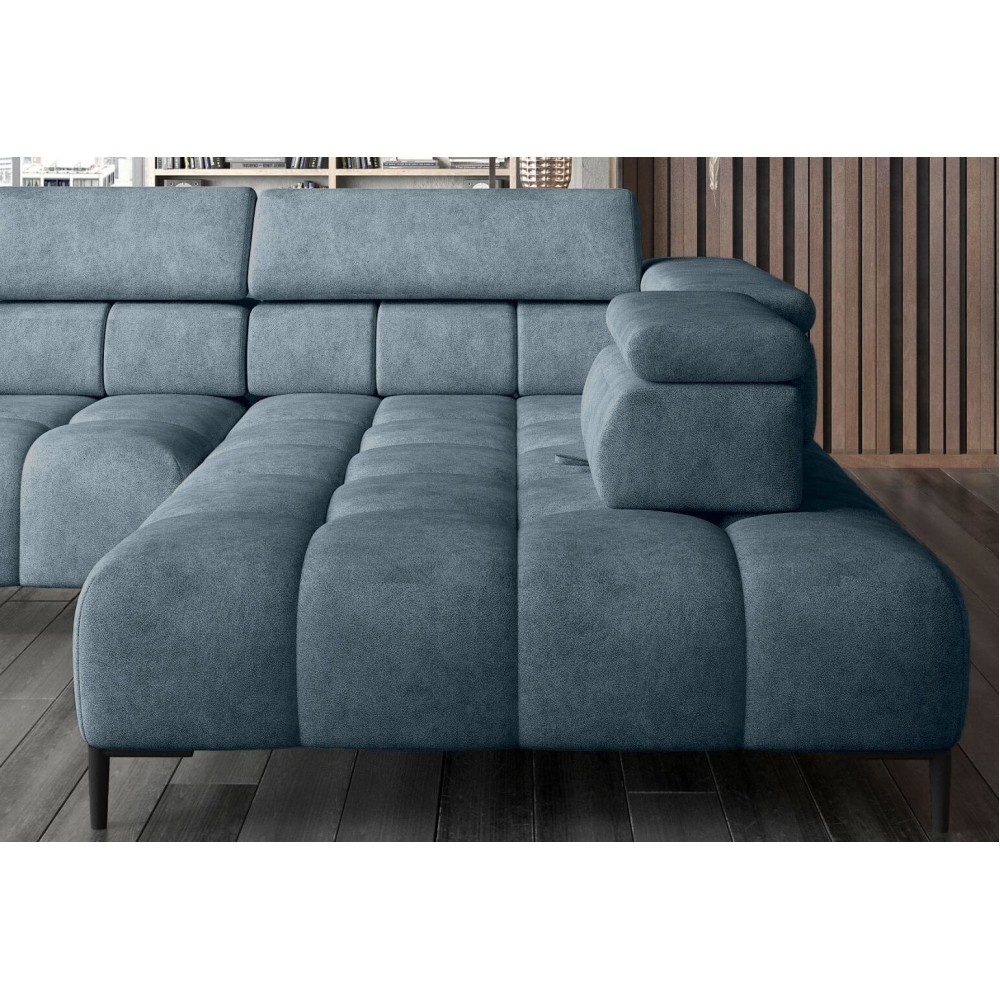 Γωνιακός καναπές Pallase-Δεξιά-Galazio