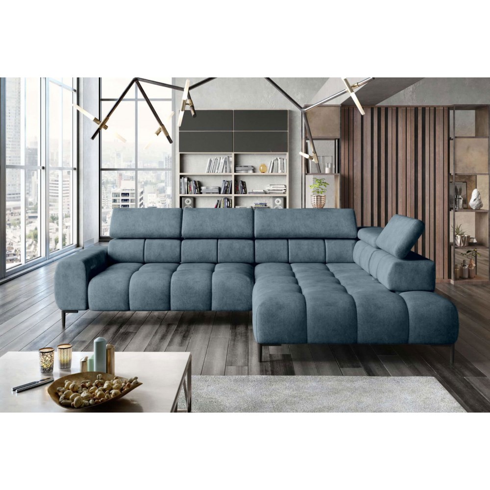 Γωνιακός καναπές Pallase-Δεξιά-Galazio