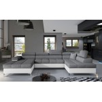 Γωνιακός καναπές Galeano-Αριστερή-Leuko-Gkri