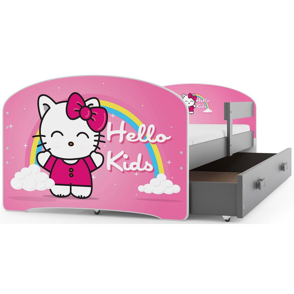 Παιδικό Κρεβάτι Fun-Grafitis-Hello Kids 166x84