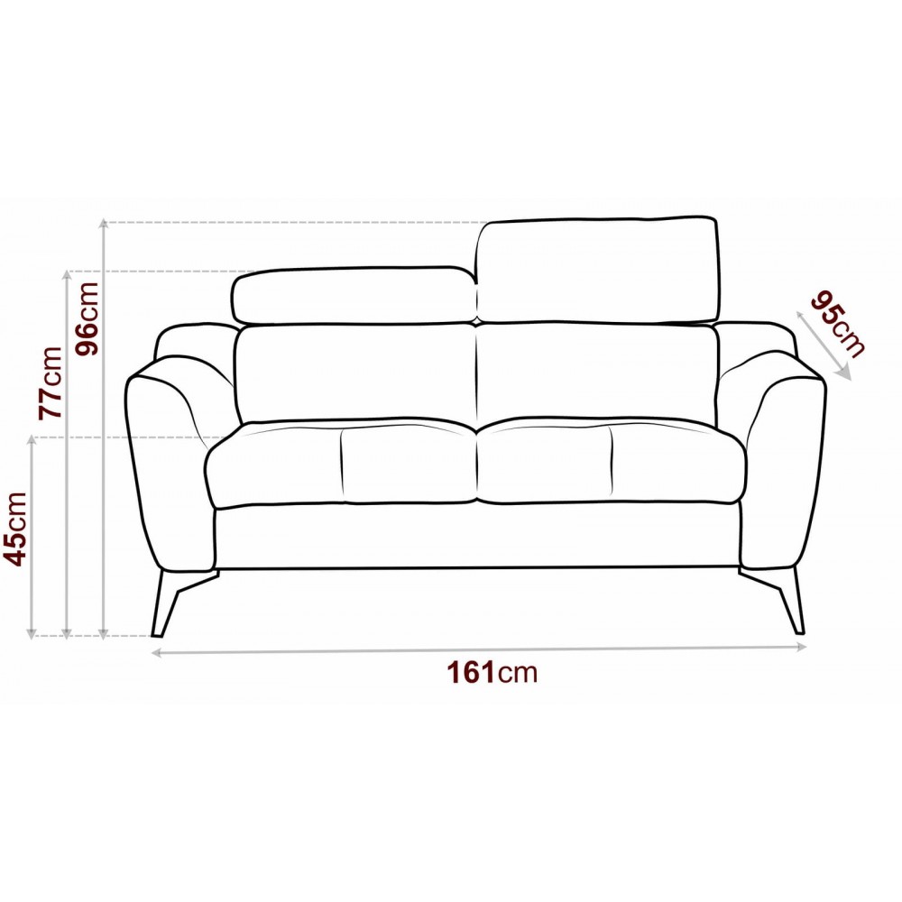 Καναπές Phaedra διθέσιος