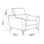 Πολυθρόνα Phaedra