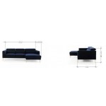 Γωνιακός καναπές Spurs-Αριστερή