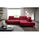 Γωνιακός καναπές Priscilla-Δεξιά-Kokkino