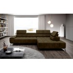 Γωνιακός καναπές Priscilla-Δεξιά-Chaki