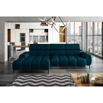 Γωνιακός καναπές Pallase mini-Αριστερή-Prasino