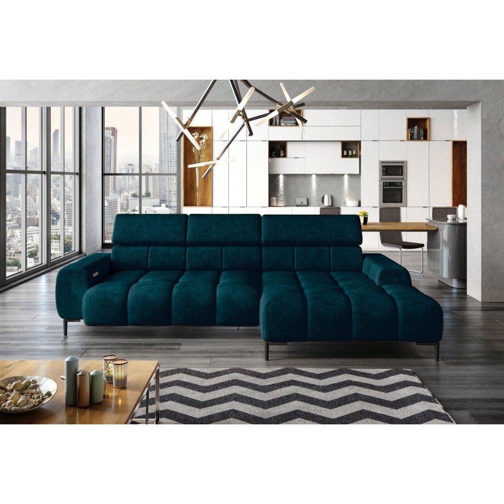 Γωνιακός καναπές Pallase mini-Δεξιά-Prasino