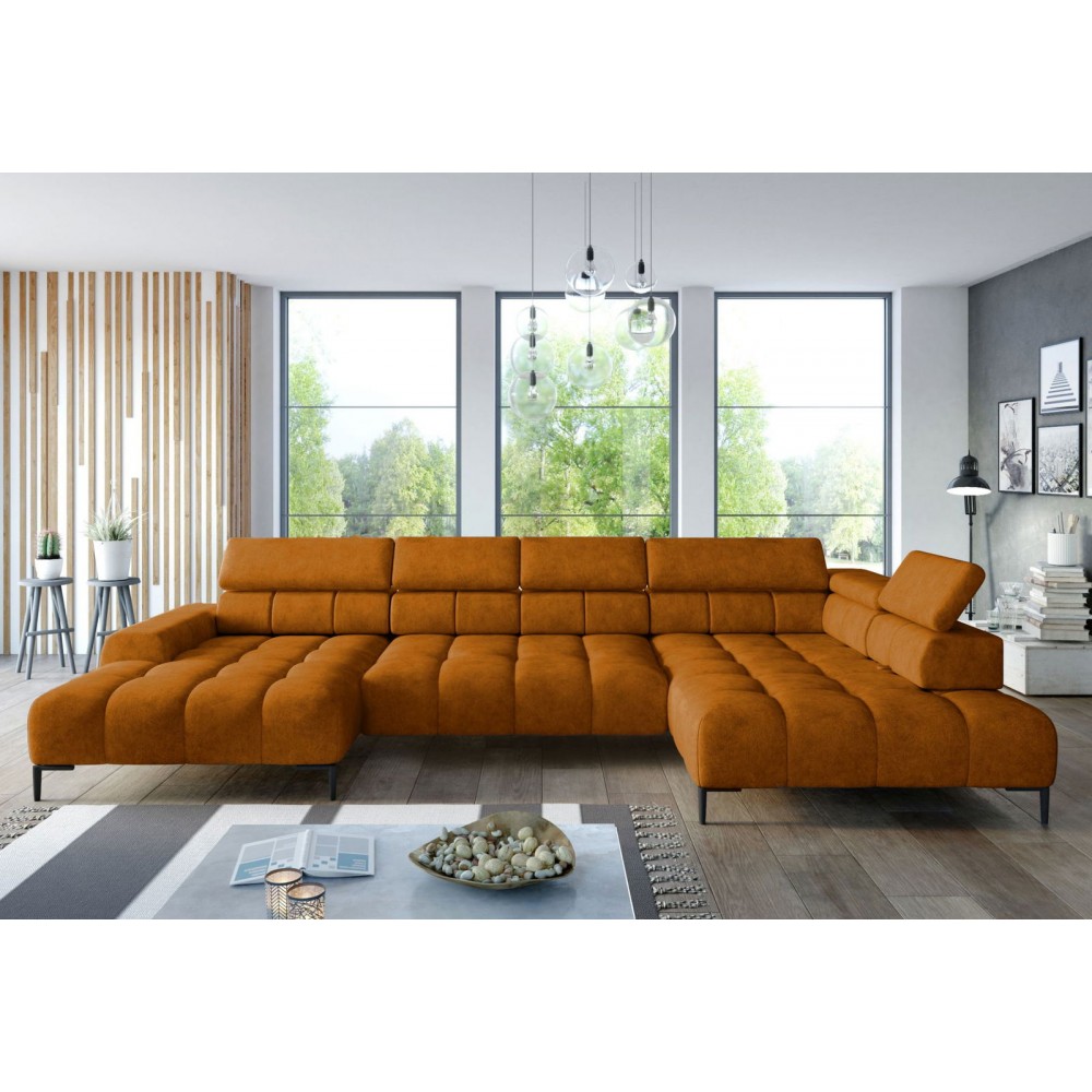 Γωνιακός καναπές Pallase plus-Δεξιά-Portokali