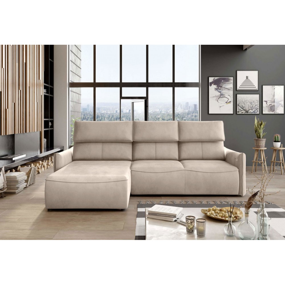 Γωνιακός καναπές Merlyn-Αριστερή-Mpez