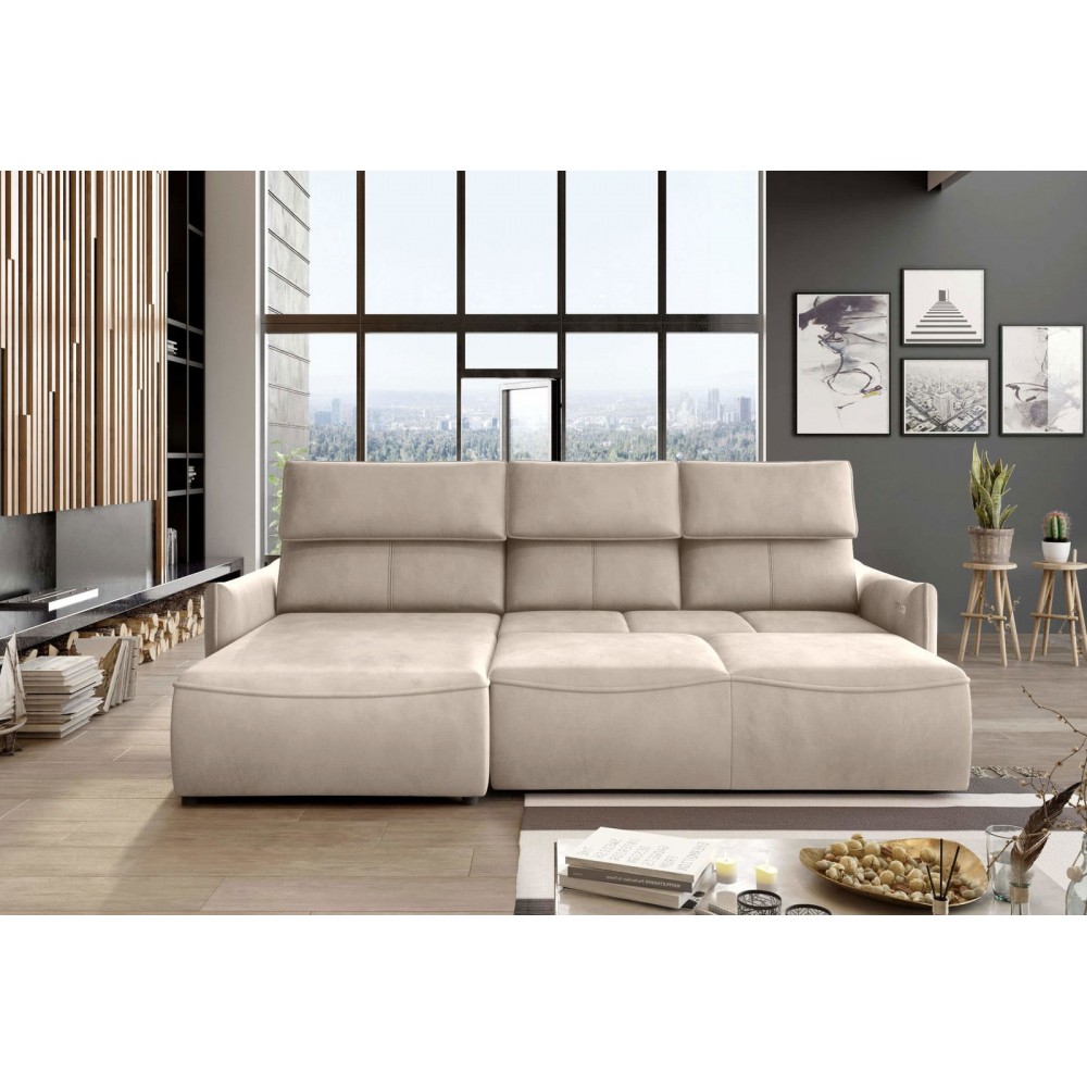 Γωνιακός καναπές Merlyn-Αριστερή-Mpez