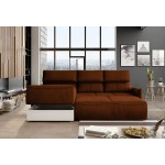 Γωνιακός καναπές Merlyn-Αριστερή-Portokali