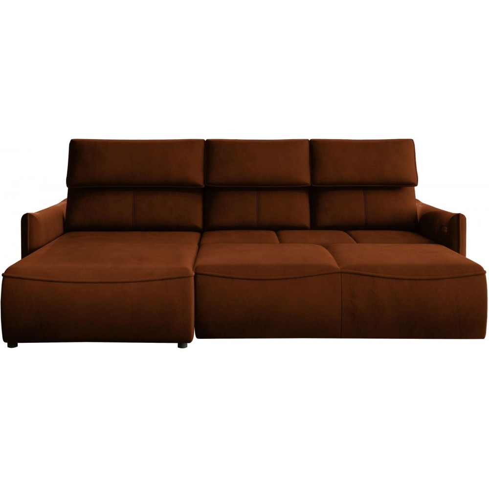 Γωνιακός καναπές Merlyn-Αριστερή-Portokali