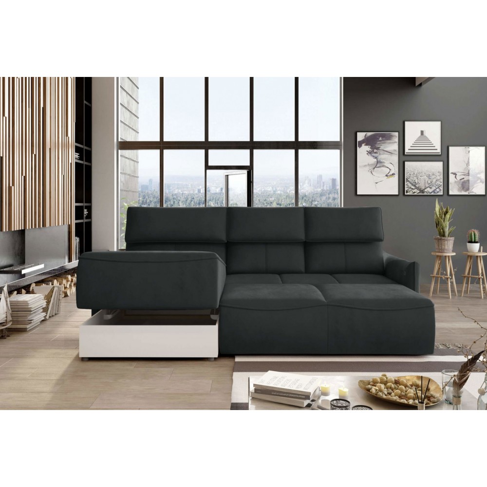 Γωνιακός καναπές Merlyn-Αριστερή-Ladi