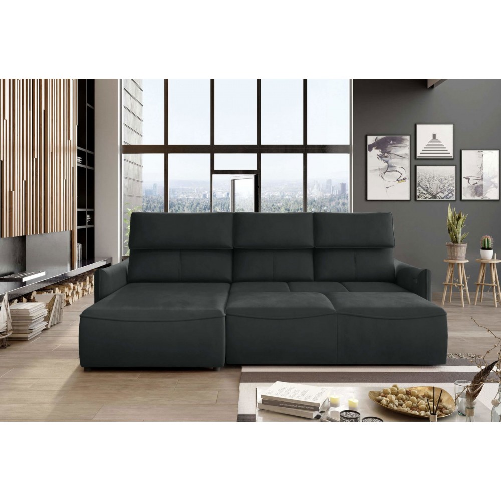 Γωνιακός καναπές Merlyn-Αριστερή-Ladi