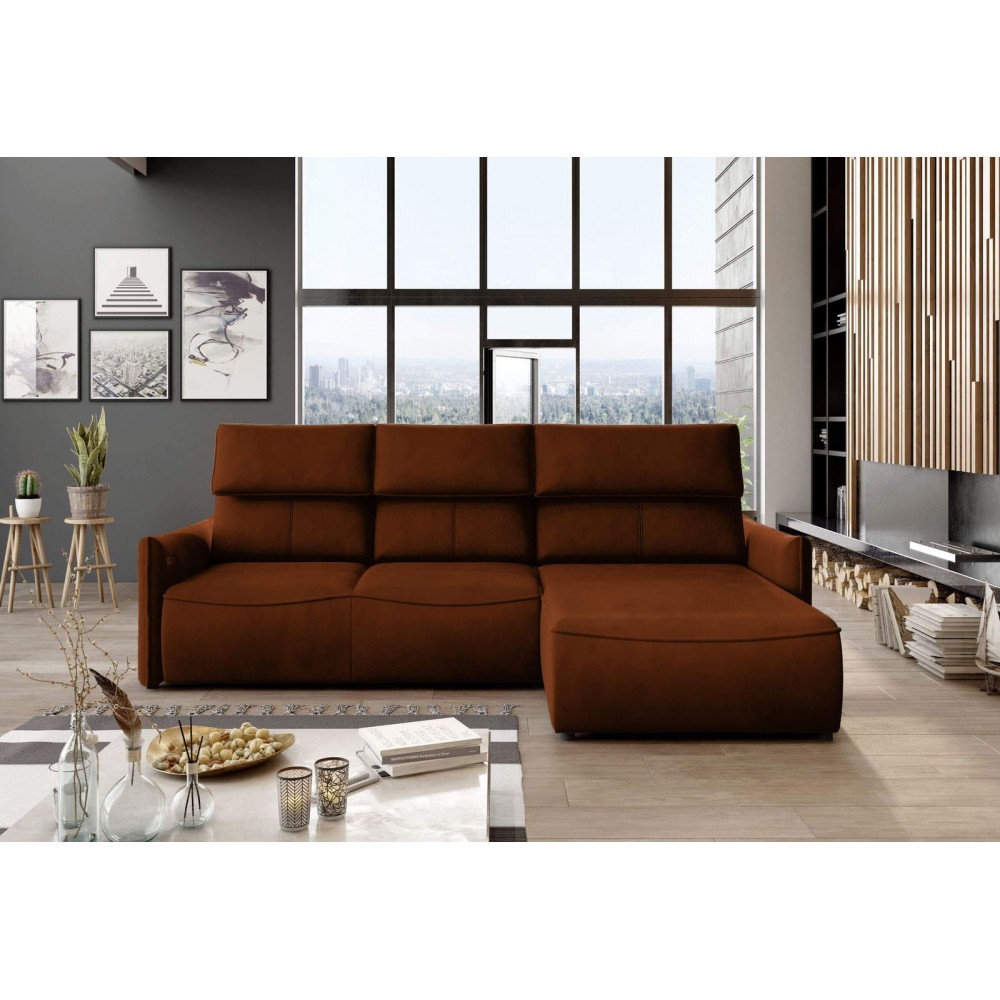 Γωνιακός καναπές Merlyn-Δεξιά-Portokali