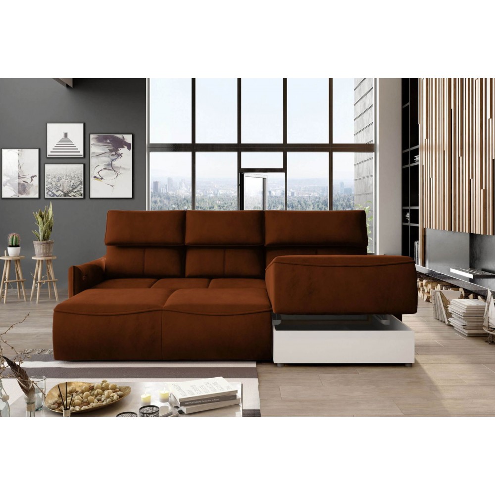 Γωνιακός καναπές Merlyn-Δεξιά-Portokali