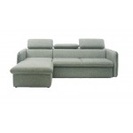 Γωνιακός καναπές Leone-Αριστερή-Gkri Anoixto