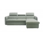 Γωνιακός καναπές Leone-Δεξιά-Gkri Anoixto