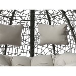 Κρεμαστή πολυθρόνα Oliv -Gkri anoixto - Gkri skouro