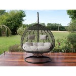 Κρεμαστή πολυθρόνα Oliv -Gkri anoixto - Gkri skouro