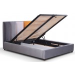 Επενδυμένο κρεβάτι Nasty-160 x 200-Χωρίς μηχανισμό ανύψωσης