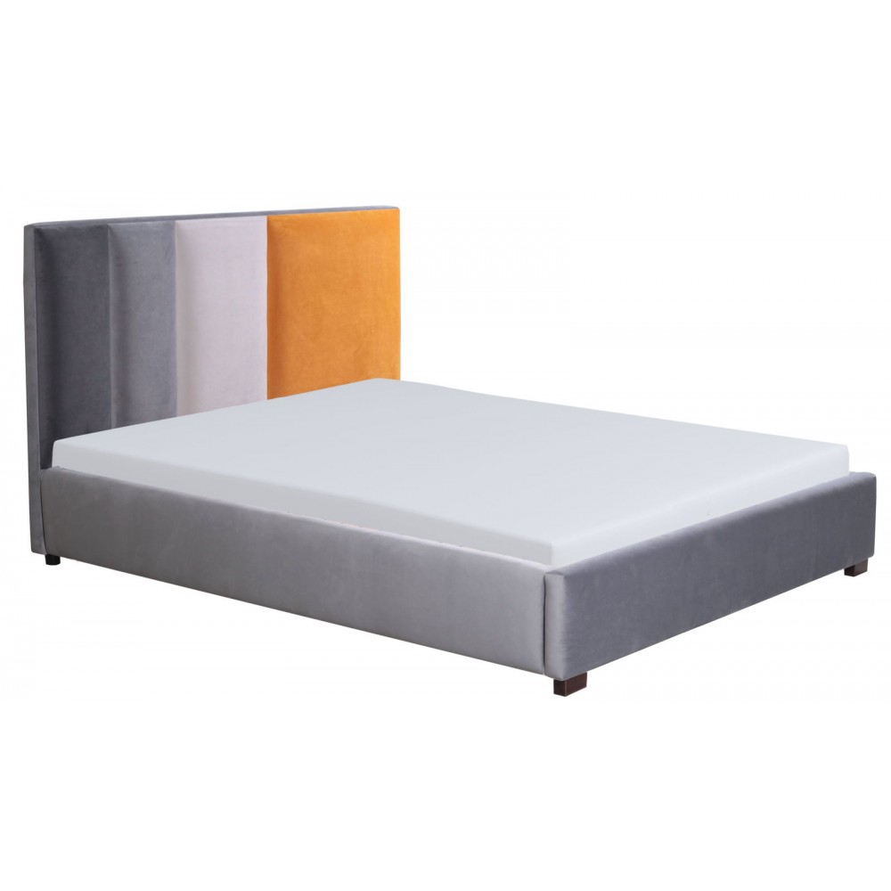 Επενδυμένο κρεβάτι Nasty-160 x 200-Με μηχανισμό ανύψωσης