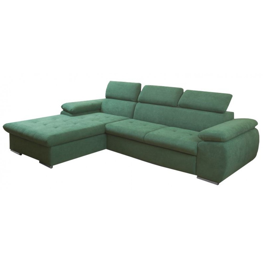 Γωνιακός καναπές Piemonte-Αριστερή-Prasino