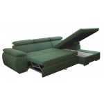 Γωνιακός καναπές Piemonte-Δεξιά-Prasino