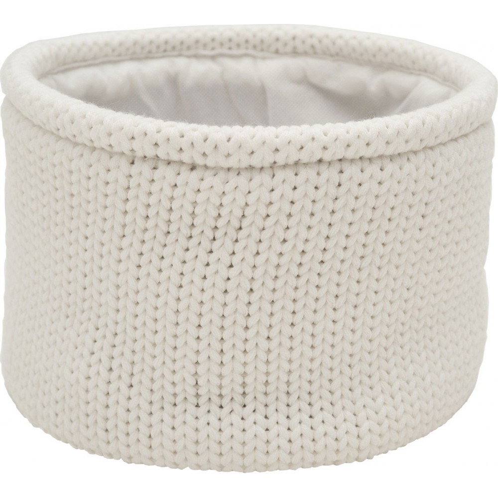 Υφασμάτινο καλάθι Bina plus-Λευκό