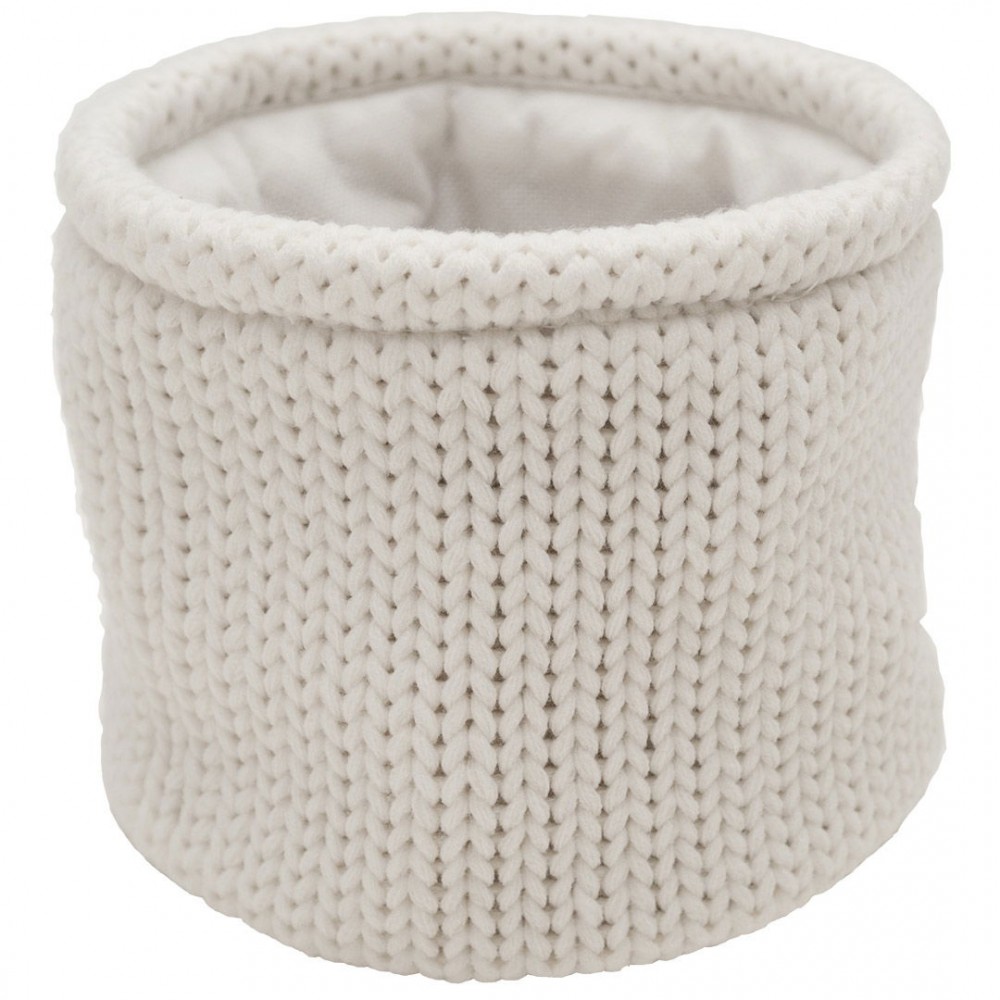 Υφασμάτινο καλάθι Bina-Λευκό
