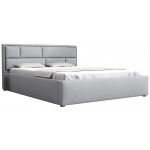 Επενδυμένο κρεβάτι Deco-140 x 200-Gkri Anoixto