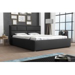 Επενδυμένο κρεβάτι Deco-140 x 200-Anthraki