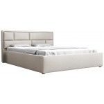 Επενδυμένο κρεβάτι Deco-160 x 200-Ekrou