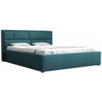 Επενδυμένο κρεβάτι Deco-180 x 200-Petrol