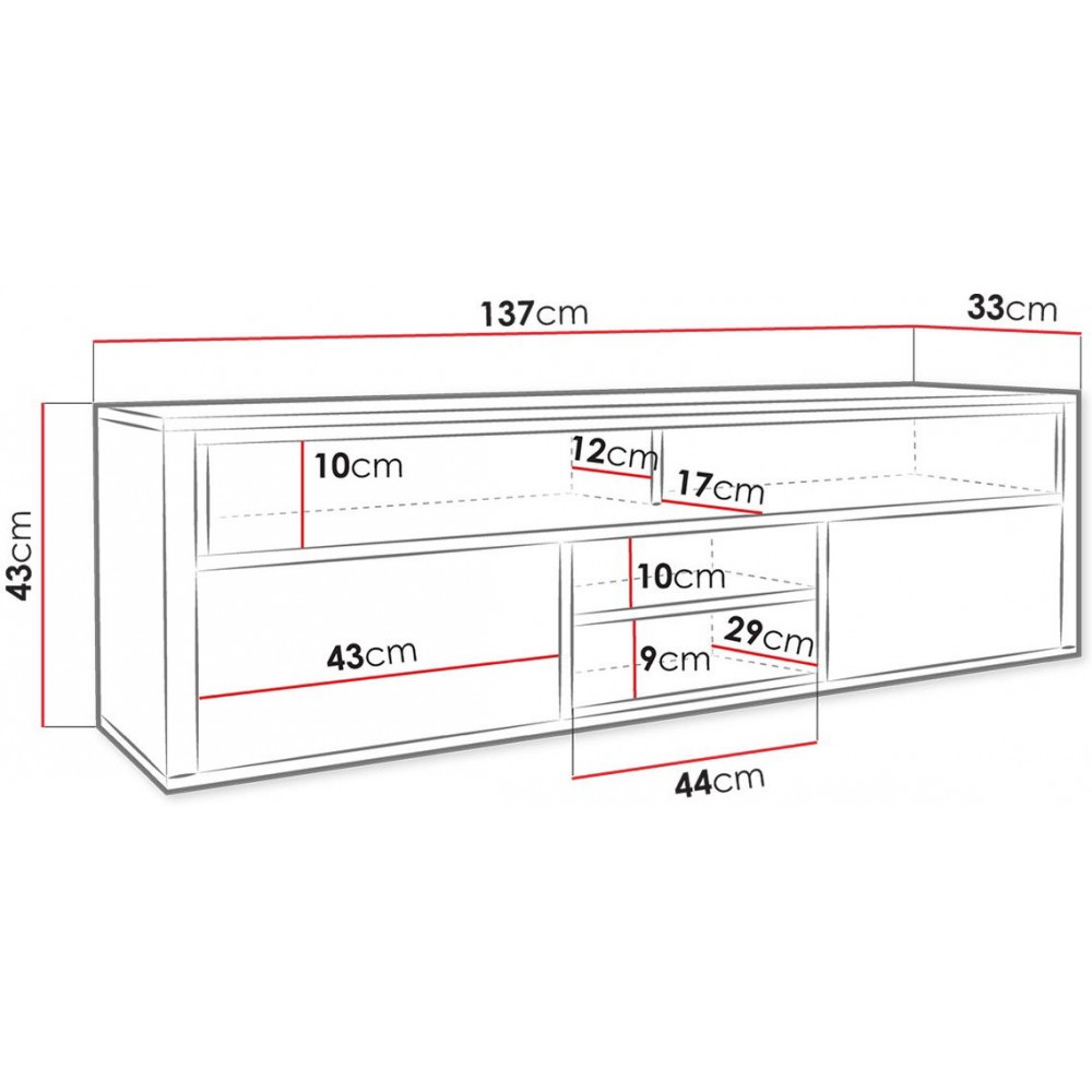 Έπιπλο τηλεόρασης Boss