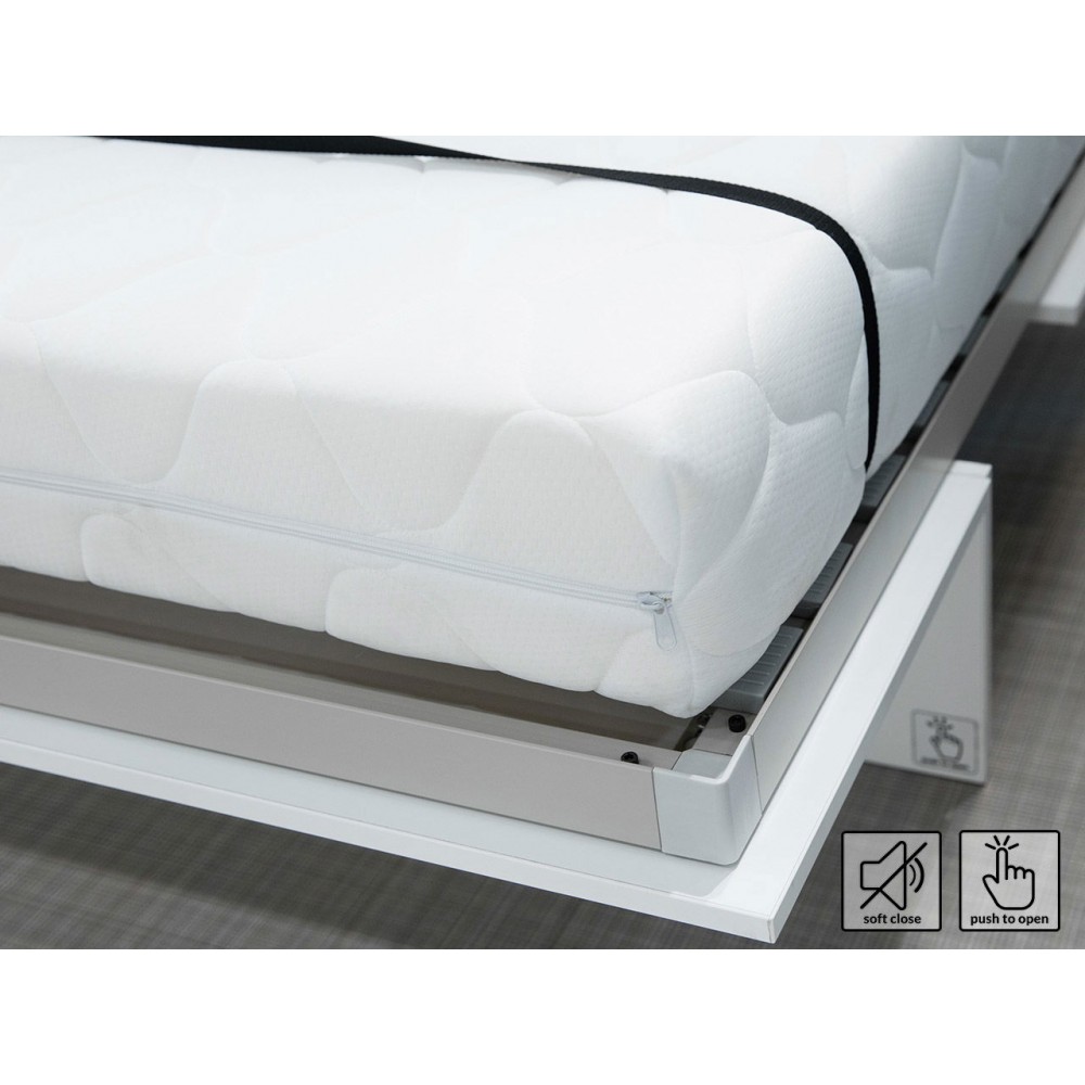 Κρεβάτι τοίχου Concept BC slash-160 x 200-Leuko