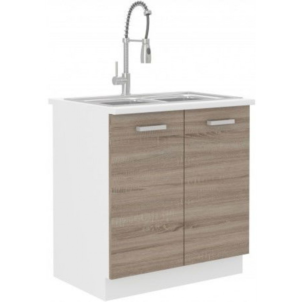 Επιδαπέδιο ντουλάπι νεροχύτη Dawson 80 ZL