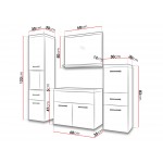 Σετ μπάνιου Albatros-Leuko