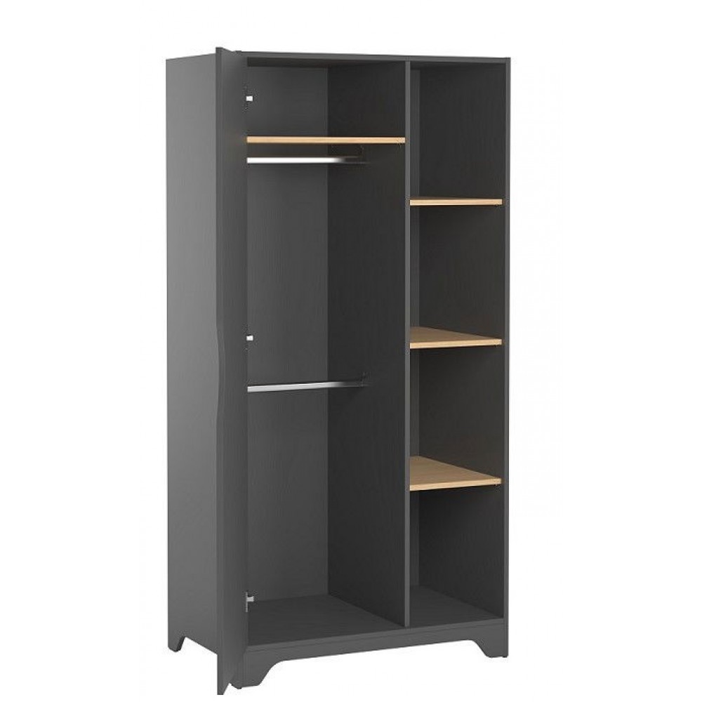 Ντουλάπα μονόφυλλη Leaf-Fusiko - Anthraki