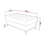 Πουφ Nord-Mple Skouro