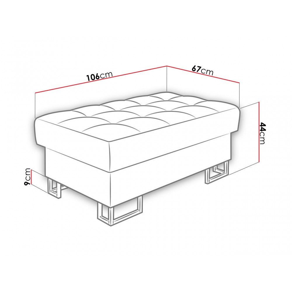 Πουφ Laris-Kyparissi