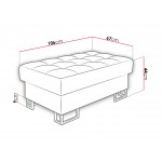 Πουφ Laris-Kyparissi