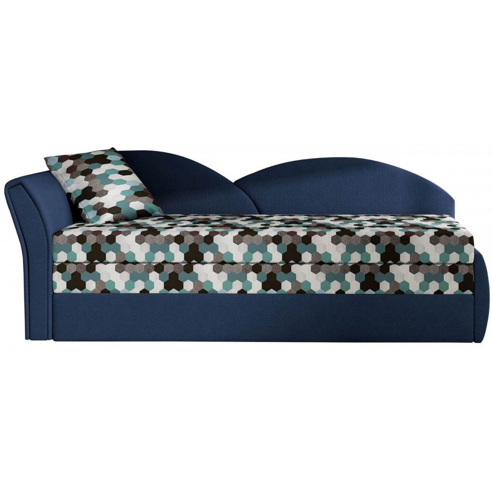 Καναπές - κρεβάτι Popcorn-Αριστερή-Mple - Patchwork