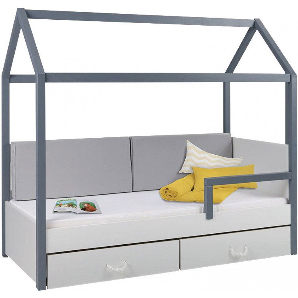 Κρεβάτι παιδικό Ofellia II-Leuko-Gkri