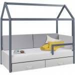 Κρεβάτι παιδικό Ofellia II-Leuko-Gkri