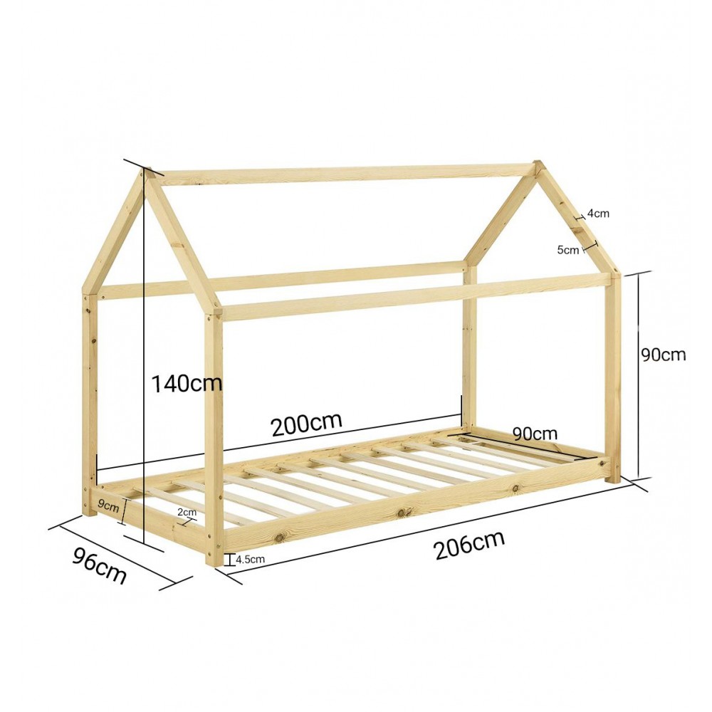 Κρεβάτι παιδικό Layla-Leuko