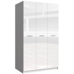 Ντουλάπα Raj 1 τρίφυλλη-Leuko